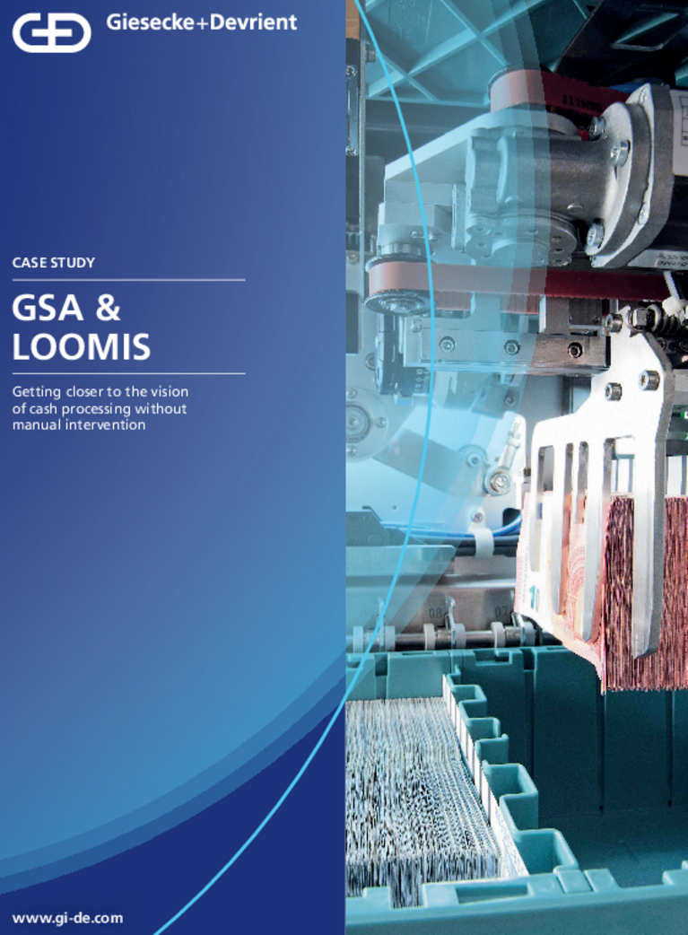 Deckblatt der Case Study zum Einsatz von NotaTray bei GSA und Loomis