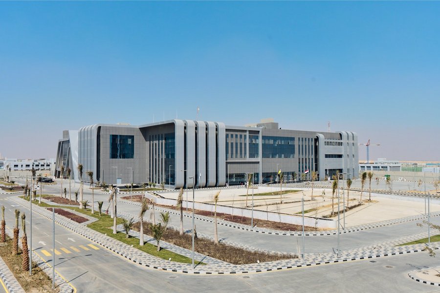 Exterior of one of the key institutions in Egypt’s New Administrative Capital – the Central Bank of Egypt’s new Cash Center