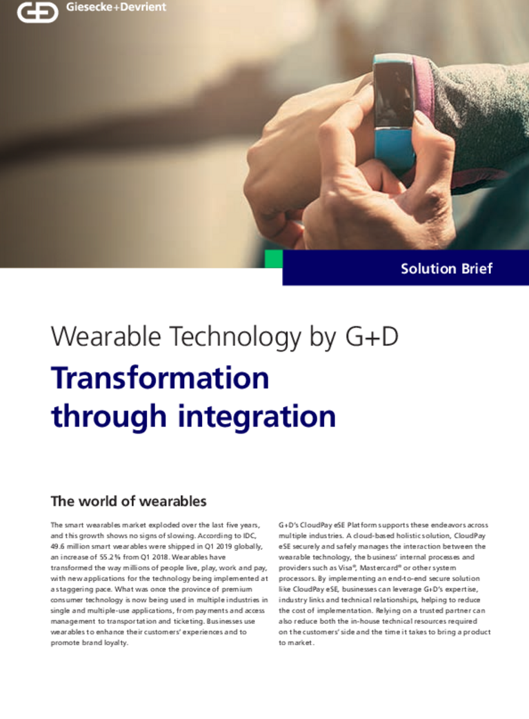 Cover of Solution brief about transformation through integration