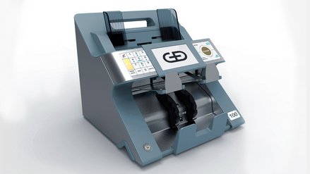 Banknote processing system BPS® A1, which is a compact unit ideal for cash counters and back offices for banknotes counting and sorting