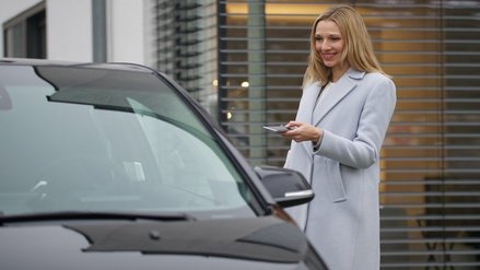 [Translate to Deutsch:] Digital Car Key Solution from G+D