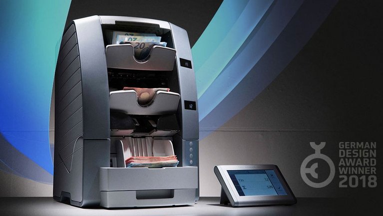 The BPS® C2 banknote processing system awarded the German Design Award Winner 2018