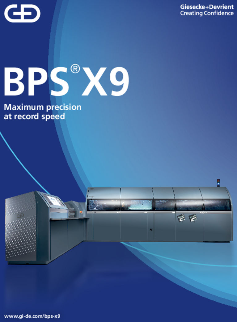 Cover of BPS X9 brochure