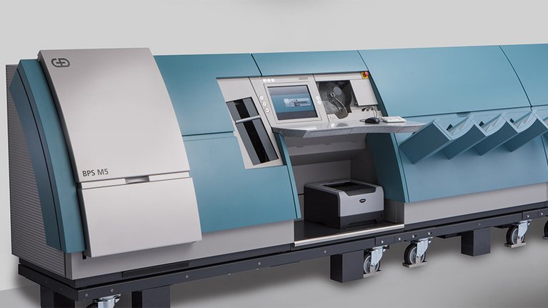 Banknote processing system BPS® M5, which offers maximum productivity that easily adopts to high-end business requirements