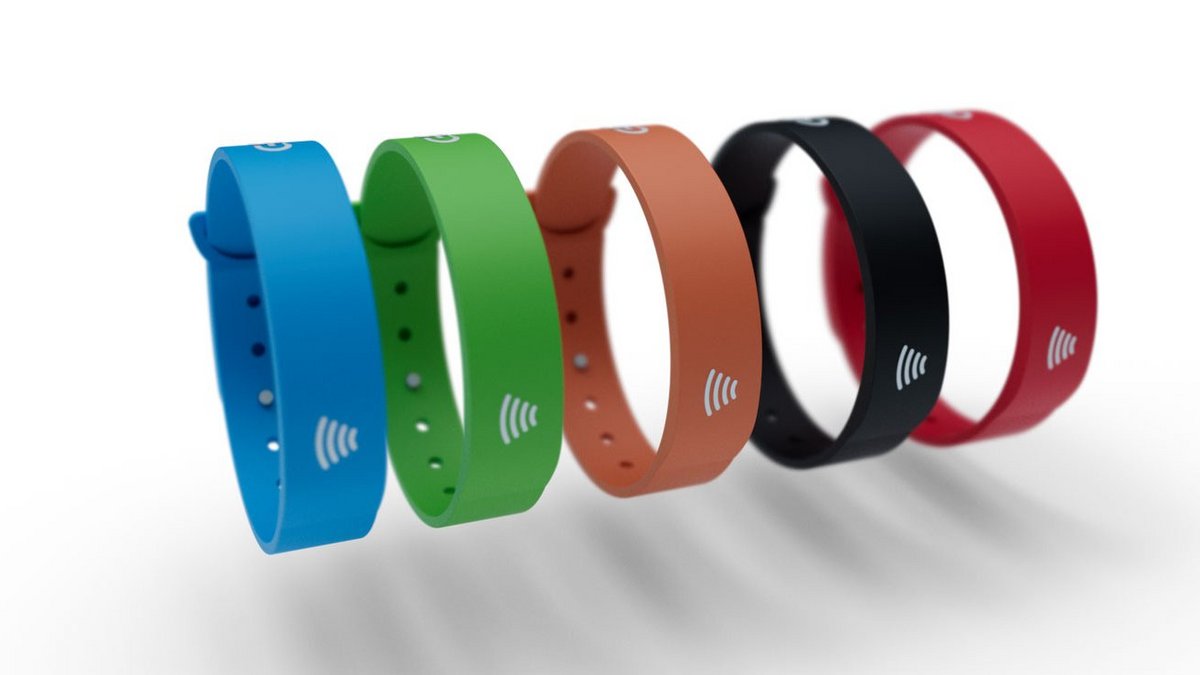 NFC Bracelet Payment MIFARE Classic 1K Silicone Wristbands