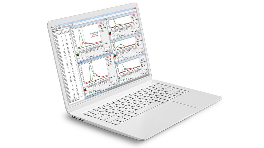 BPS® Eco-Comparator läuft auf einem Laptop