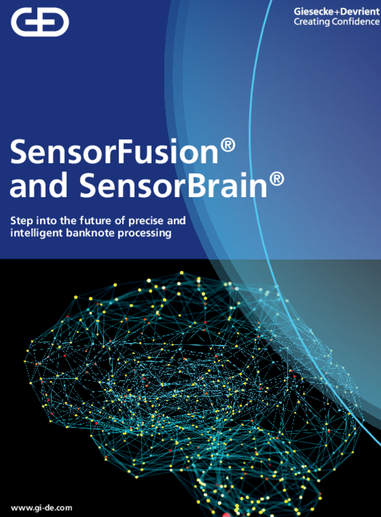 Cover of the brochure SensorFusion and SensorBrain