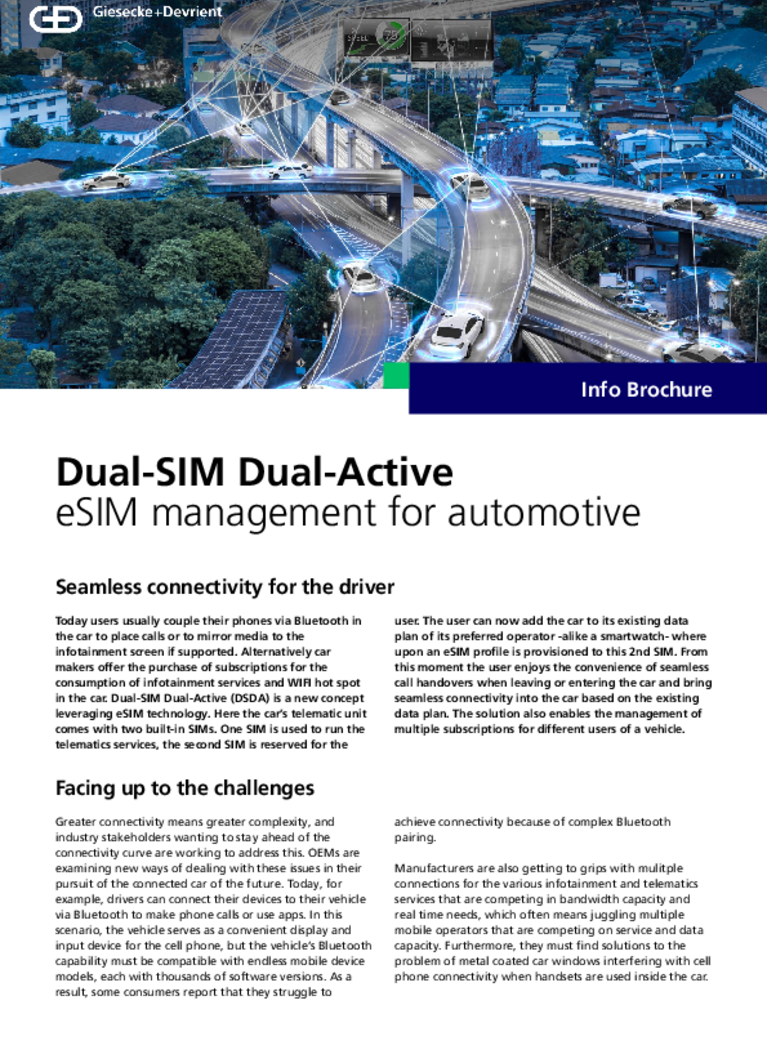 Cover Dual-SIM Dual-Active brochure