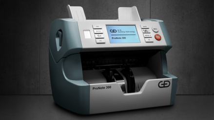 Banknotenbearbeitungssystem ProNote300 von G+D