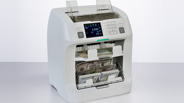 Zeus, a currency discriminator, is the perfect addition to any cash processing operation