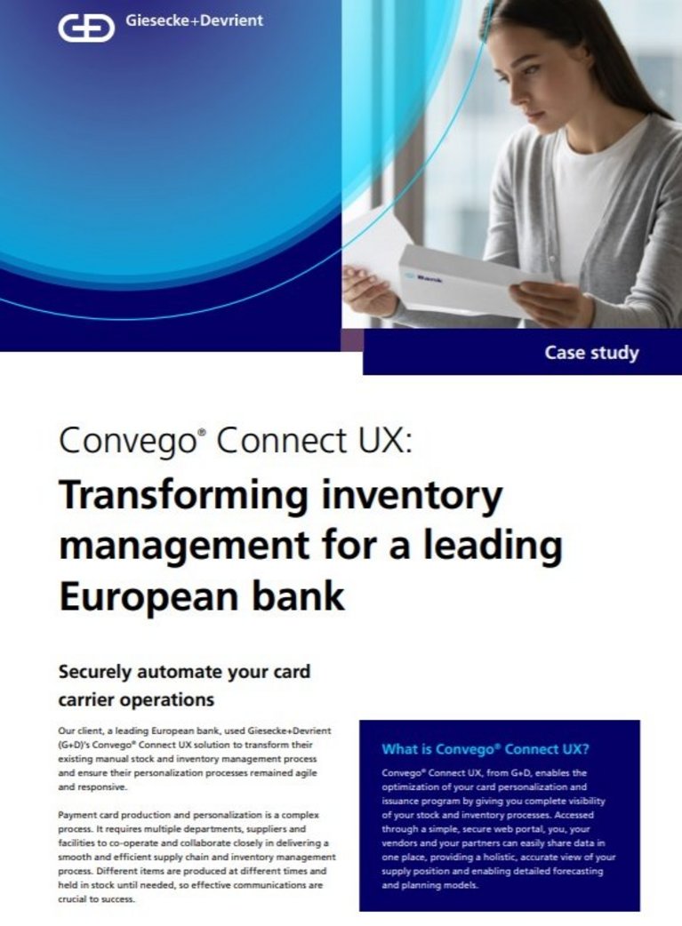 Cover of the Convego Connect UX case study