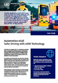 Cover für Case Study Automated eCall