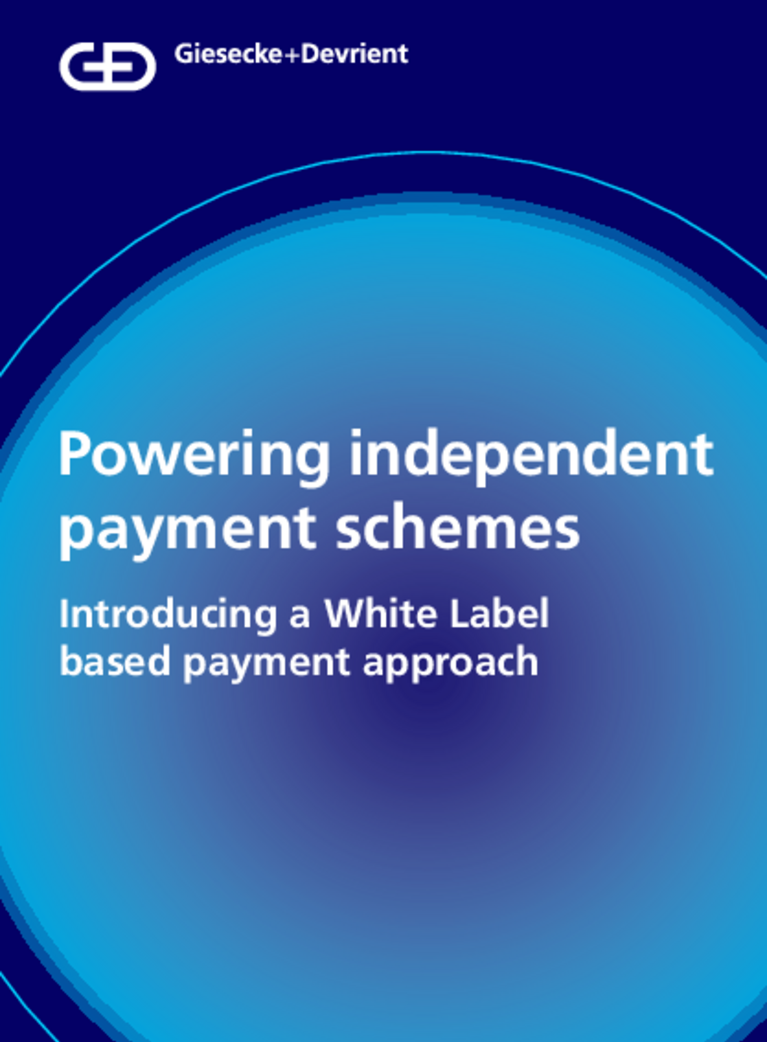 Cover of the infographic about powering independant payment schemes
