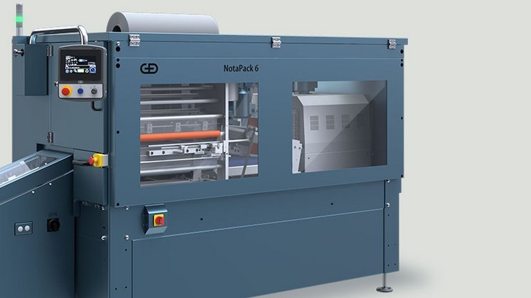 NotaPack® 6 offers a fully automatic packaging solution
