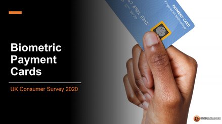Deckblatt der Umfrage zu biometrischen Zahlungskarten