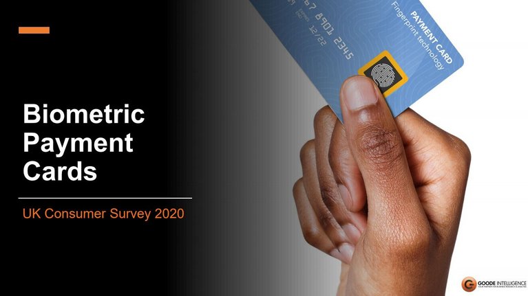 Deckblatt der Umfrage zu biometrischen Zahlungskarten