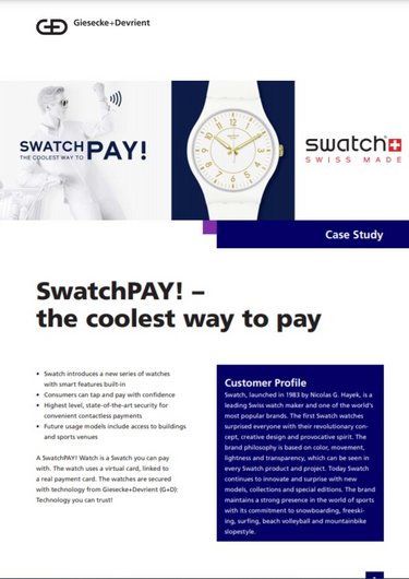 Cover of SwatchPAY! case study