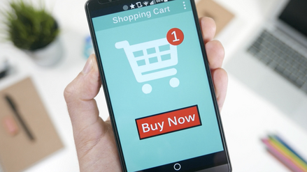One-click checkout mobile payment