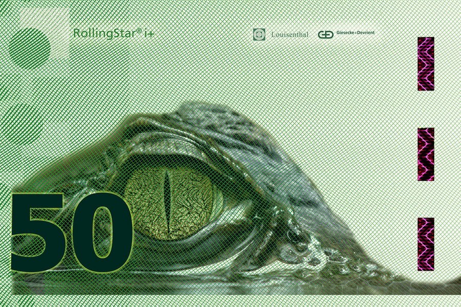Sample banknote iPlus Crocodile